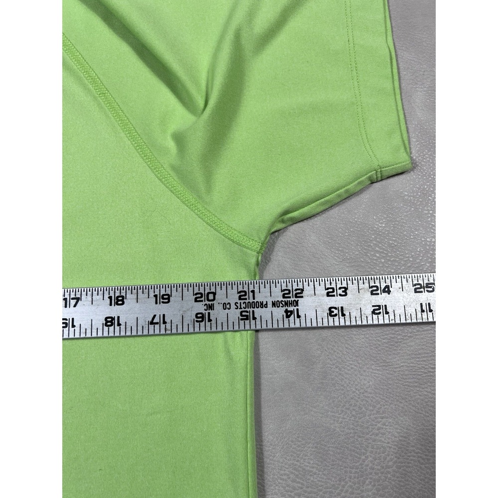 Peter Millar Shirt Size Medium Amsterdam Technical Golf Polo Green Crown Sport - Picture 8 of 9
